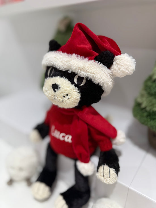 Jellycat Jack With Personalised Red Jumper