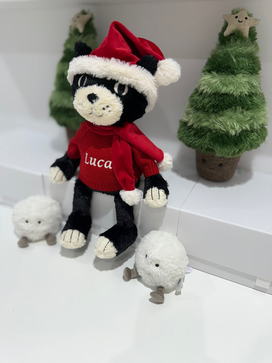 Jellycat Jack With Personalised Red Jumper