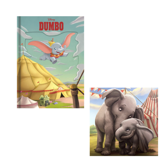 Disney Dumbo Soft Toy & Book Gift Set